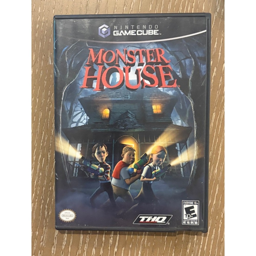 Monster House Nintendo GameCube CIB THQ 2006 Action Adventure Game 380568